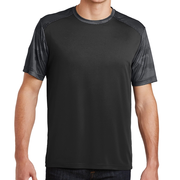 BLACK/IRON GRAY color option for Classic Colorblock Tee