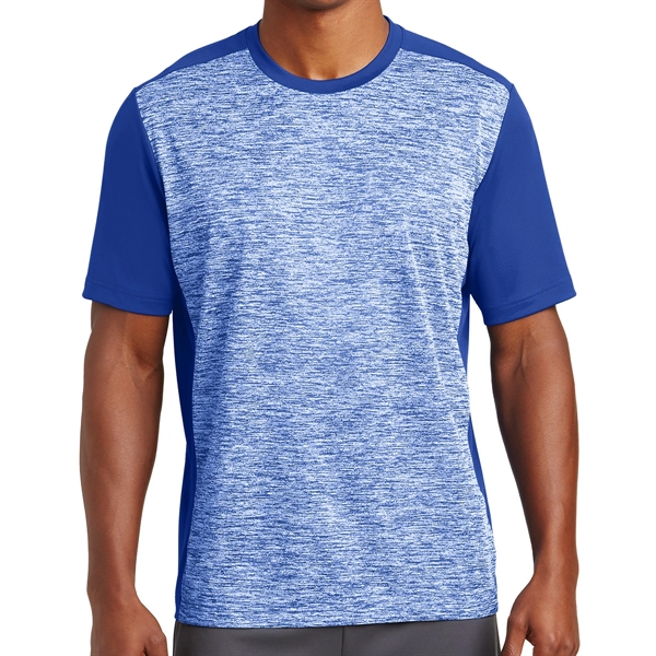 TR ROY ELECTRIC/TRUE ROYAL color option for Electric Heather Shirt
