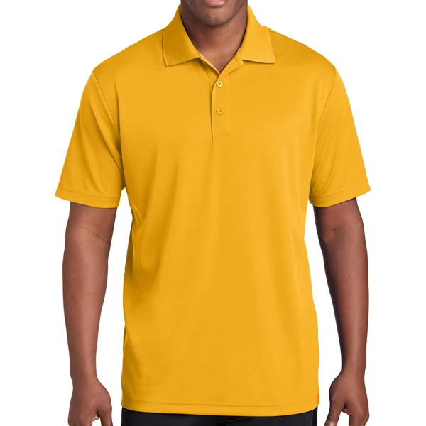 GOLD color option for 100% Polyester Shirt With Flat Back Mesh