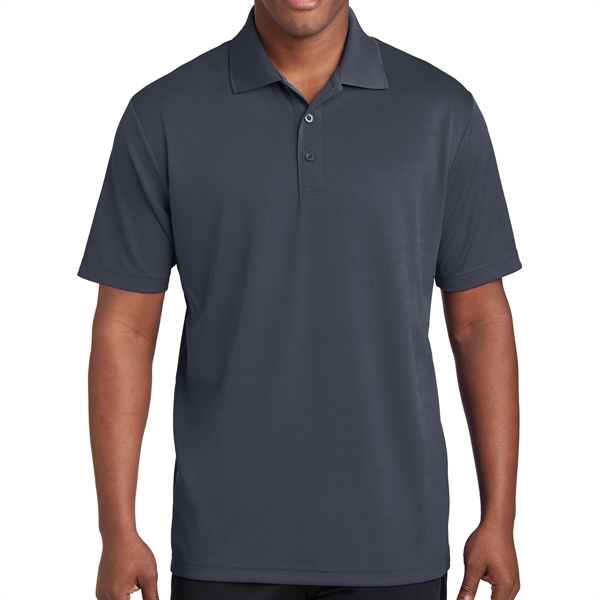 Graphite Grey color option for 100% Polyester Shirt With Flat Back Mesh