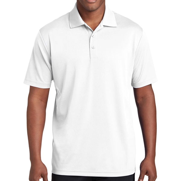 WHITE color option for 100% Polyester Shirt With Flat Back Mesh