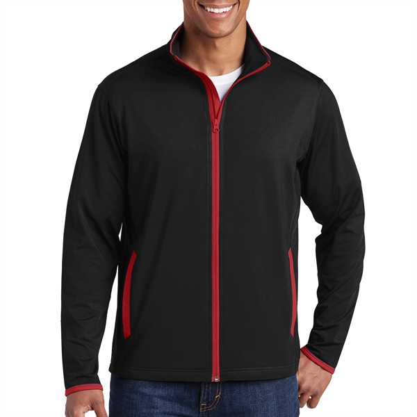 BLACK/ TRUE RED color option for Gorgeous Sporty Jacket