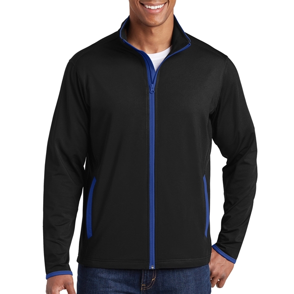 BLACK/TRUE ROYAL color option for Gorgeous Sporty Jacket