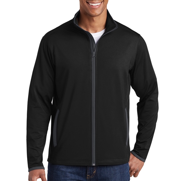 CHARCOAL GRAY HEATHER/CHA GRAY color option for Gorgeous Sporty Jacket