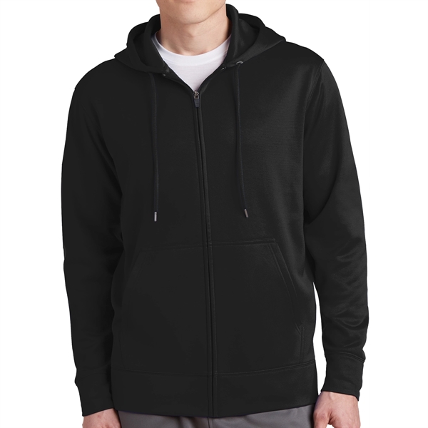 BLACK color option for 100% Polyester Hooded Jacket