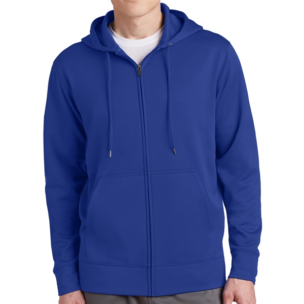 True Royal color option for 100% Polyester Hooded Jacket