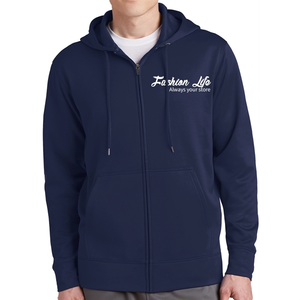 Photo of 100% Polyester Hooded Jacket