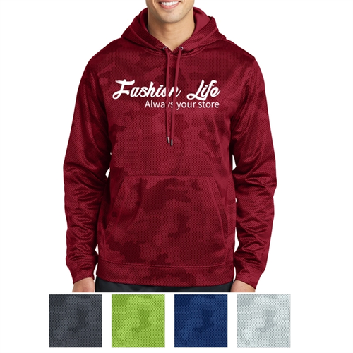 Main photo of 100% Polyester Hooded Pullover