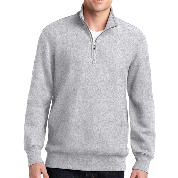 Athletic Heather color option for Sport Tek® Quarter Zipped Pullover Sweatshirt