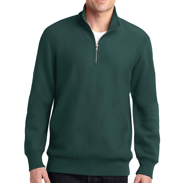 Dark Green color option for Sport Tek® Quarter Zipped Pullover Sweatshirt