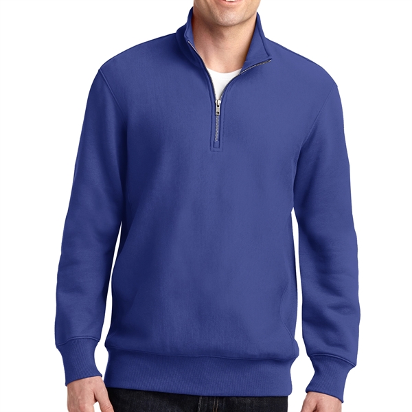 Royal color option for Sport Tek® Quarter Zipped Pullover Sweatshirt