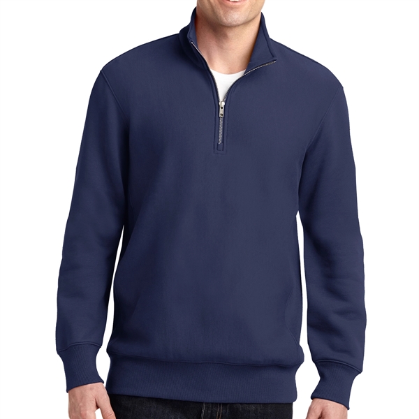 True Navy color option for Sport Tek® Quarter Zipped Pullover Sweatshirt