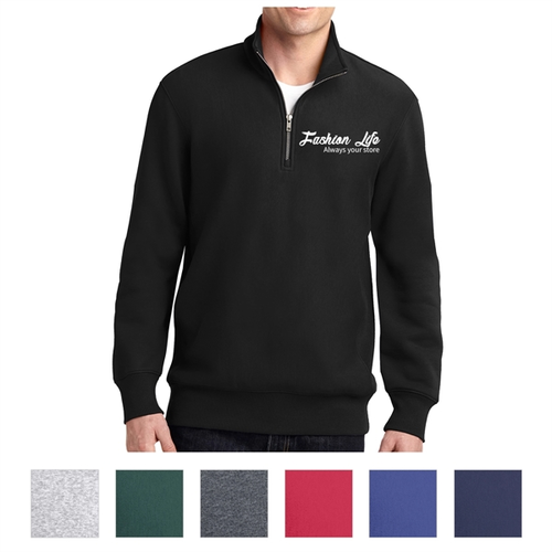 Main photo of Sport Tek® Quarter Zipped Pullover Sweatshirt
