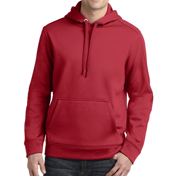 Deep Red color option for Sport Tek® Water Repellent Pullover Hoodie