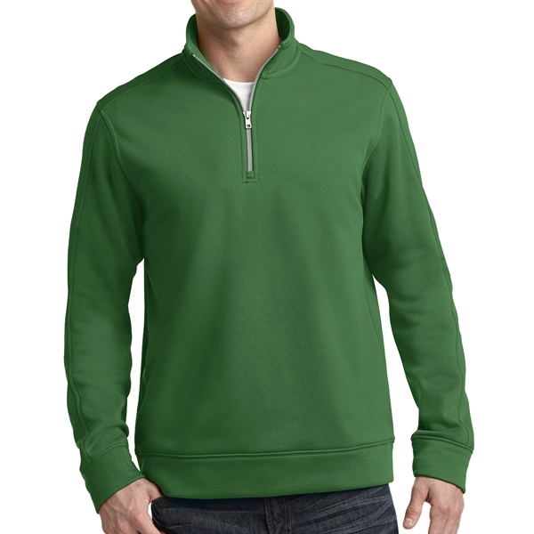 STADIUM GREEN color option for Sport Tek® Water Repellent Quarter Zipped Pullover