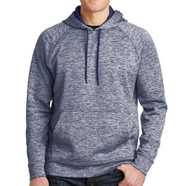 TRUE NAVY ELECTRIC color option for Electric Heather Pullover With Hood