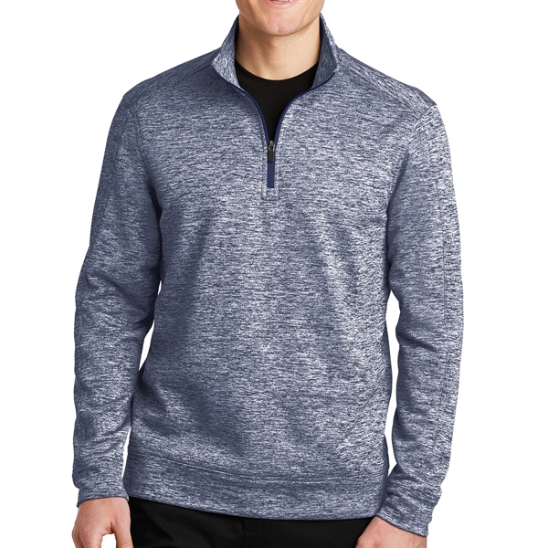 TRUE NAVY ELECTRIC color option for Moisture Wicking Fleece Pullover