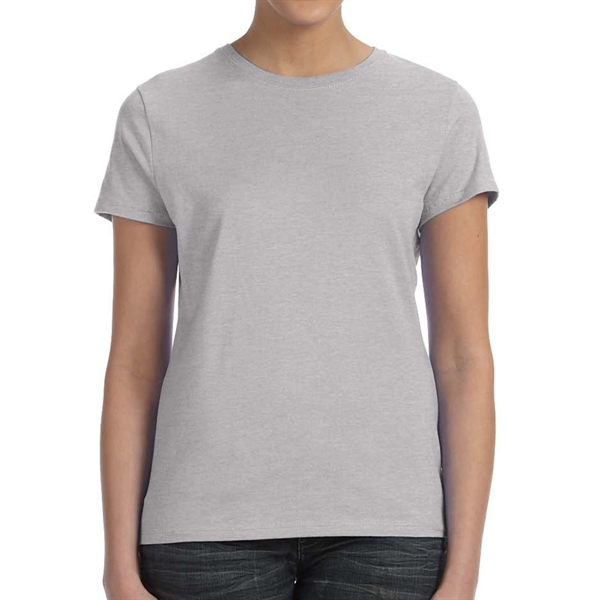 Ash color option for Ladies' Branded Cotton Tee