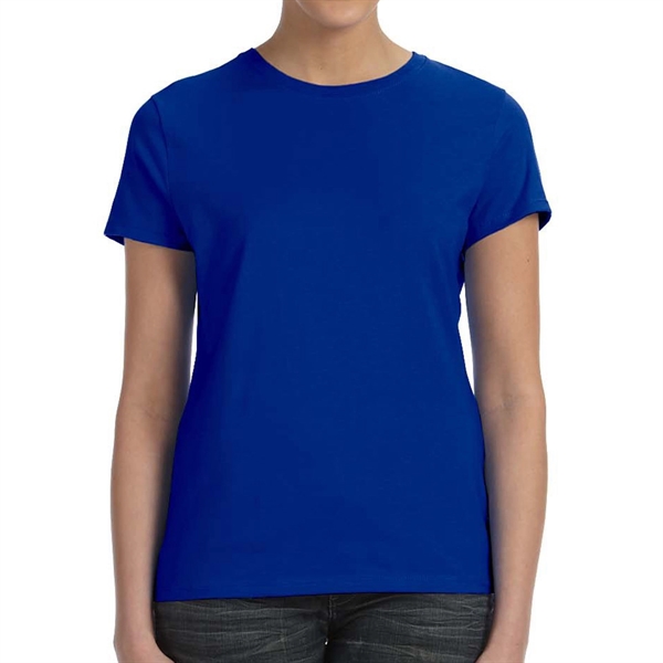 Deep Royal Blue color option for Ladies' Branded Cotton Tee