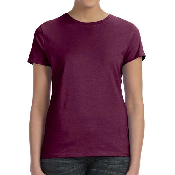 Winterberry color option for Ladies' Branded Cotton Tee
