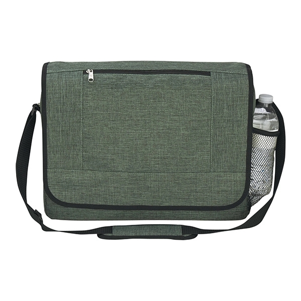 Olive color option for Messenger Bag With Trolley Sleeves