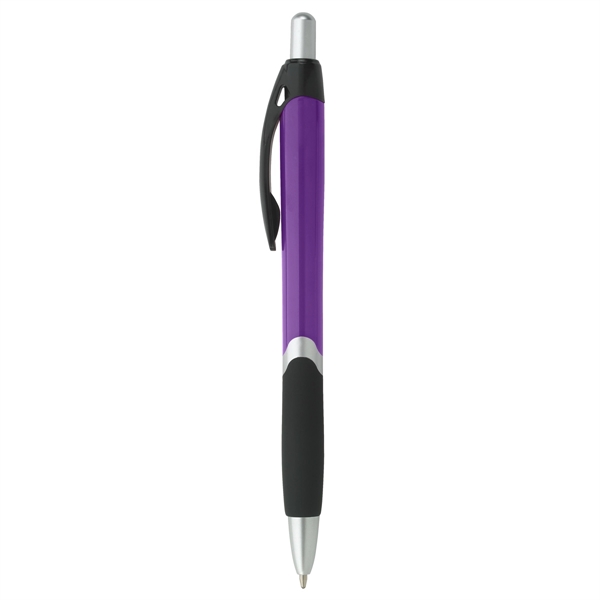 Purple With Black color option for Black Clipped Pen