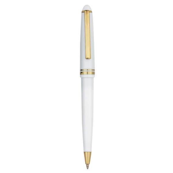 White color option for Gold Toned Capped Pen