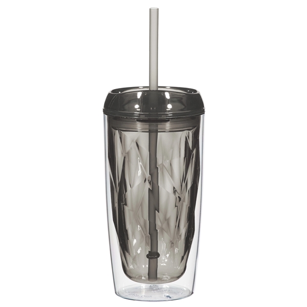 Translucent Charcoal color option for Iceberg Double Walled Tumbler
