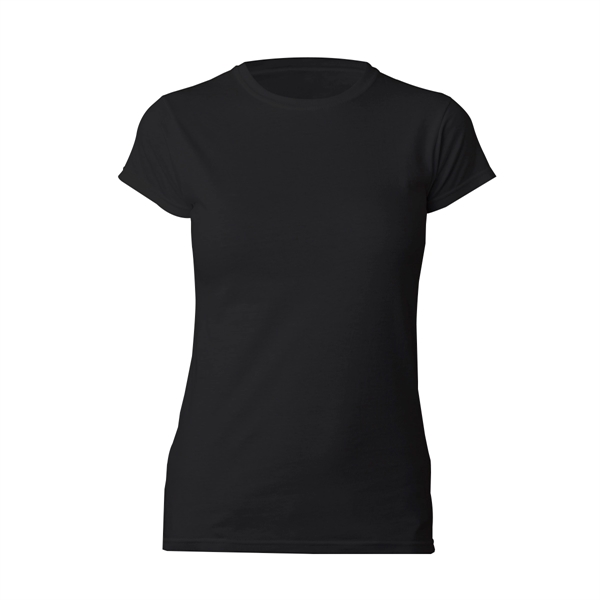 Black color option for Gildan Womens' Soft T Shirt