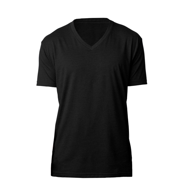 Black color option for Next Level Premium V Neck Shirt For Men