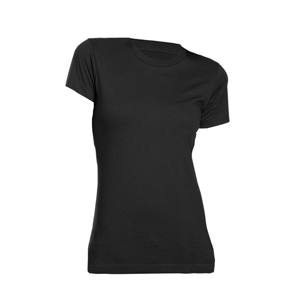 Black color option for Next Level Boyfriend T Shirt For Women