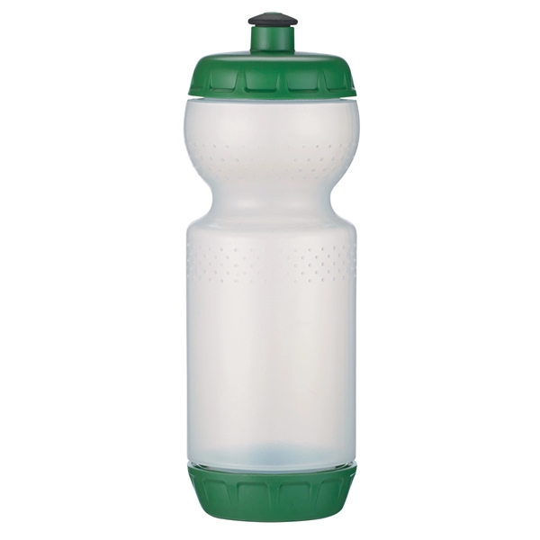 Clear W/Green color option for Portable Athlete's Bottle