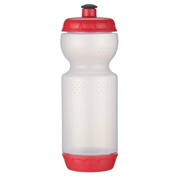 Clear W/Red color option for Portable Athlete's Bottle