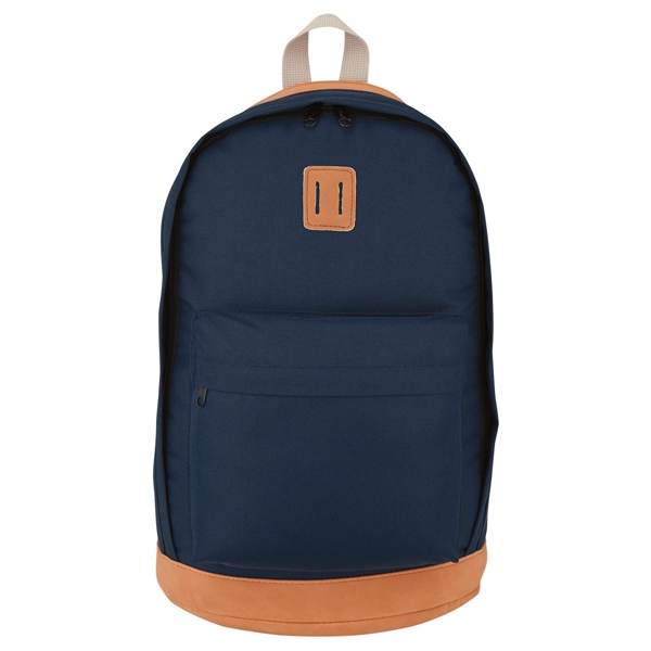 Navy With Brown                   A color option for Traveler's Rucksack