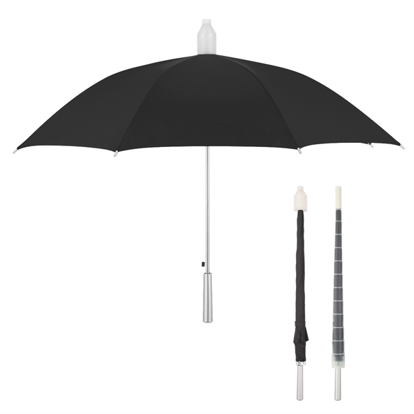 Black color option for Lovely 32" Collapsible Polyester Umbrella