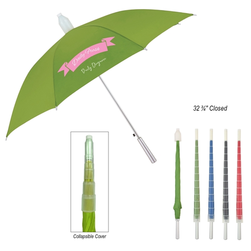 Main photo of Lovely 32" Collapsible Polyester Umbrella