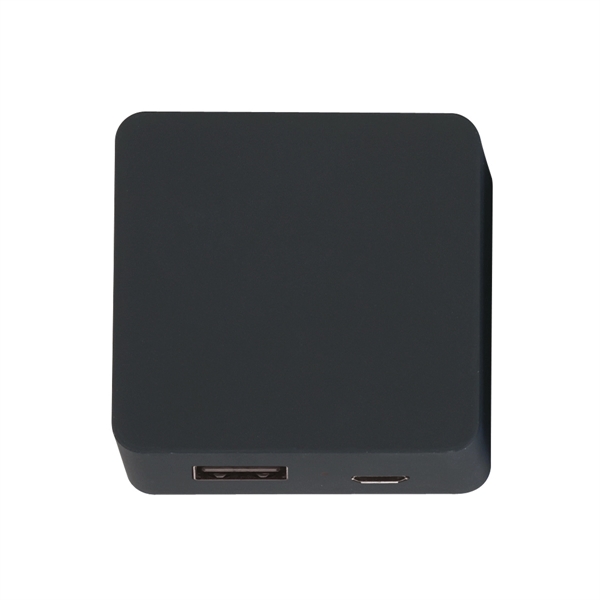 Black color option for Duradero Power Bank With Rubber Finish