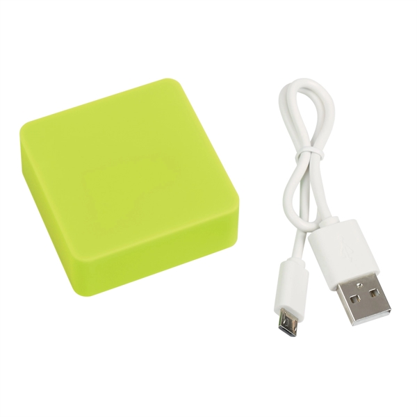 Lime color option for Duradero Power Bank With Rubber Finish