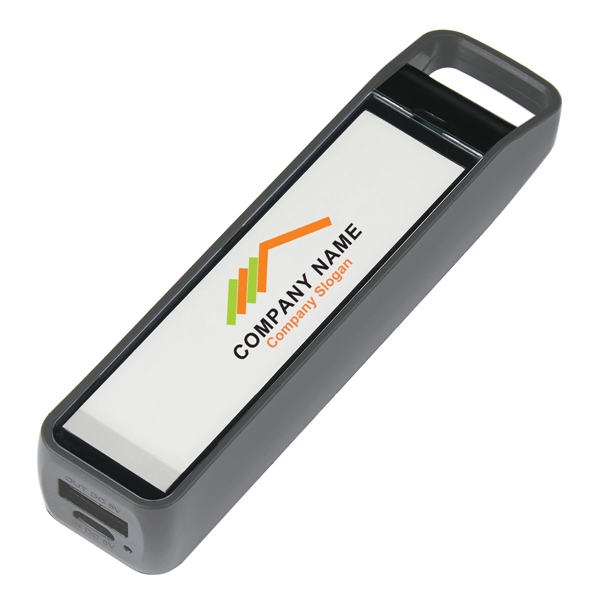 Gun Metal color option for Portable Powerbank For Travelling
