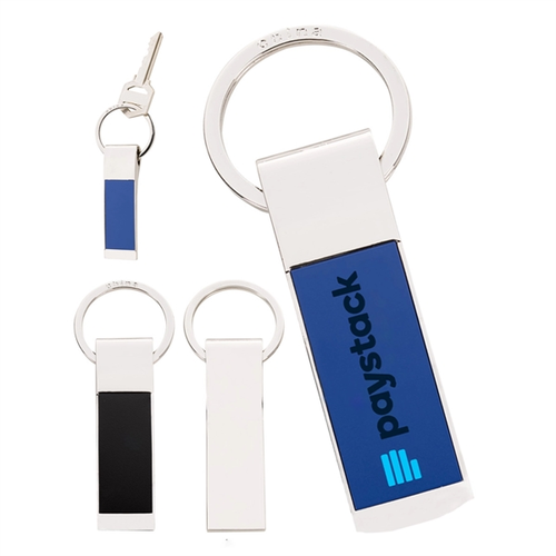 Main photo of Bicolored Rectangular Key Chain