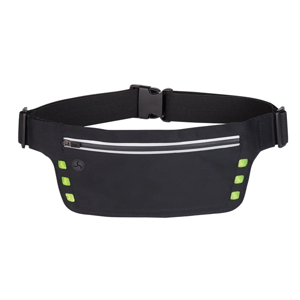 Black color option for Safety Strip Accented Belt Bag