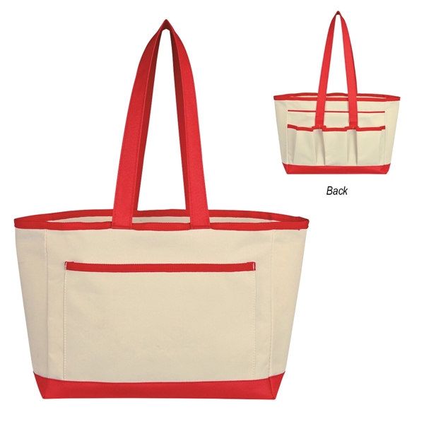 Natural Red color option for Multi Storage Tote
