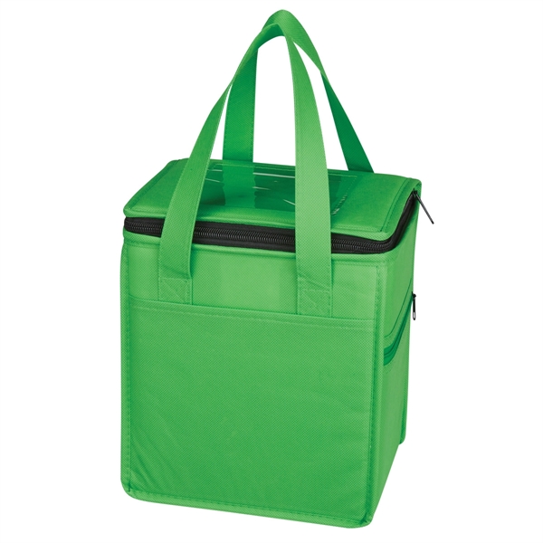 Lime color option for Peak Non Woven Cooler Bag