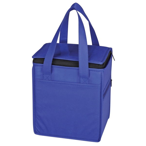 Royal Blue color option for Peak Non Woven Cooler Bag