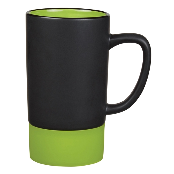 Black With Lime color option for Tall Desk Companion Coffee Mug