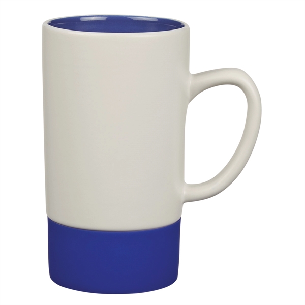 White With Ocean color option for Tall Desk Companion Coffee Mug