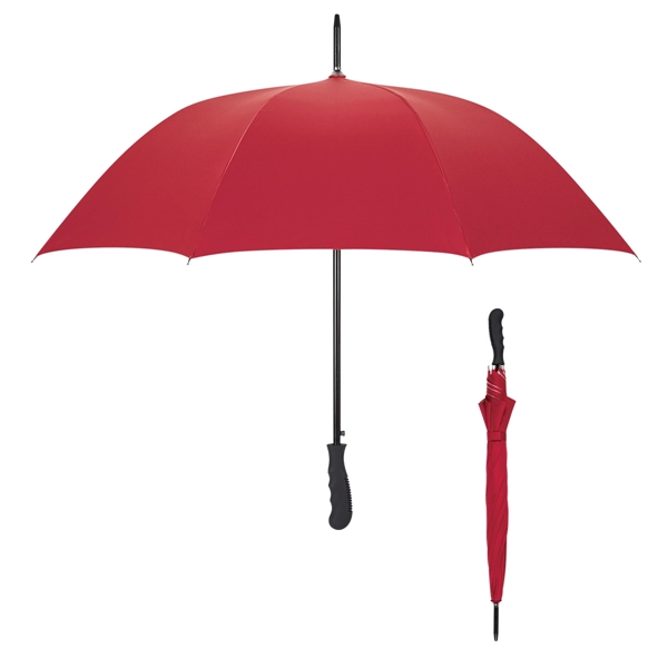 Red color option for Silver Lined Arc Umbrella
