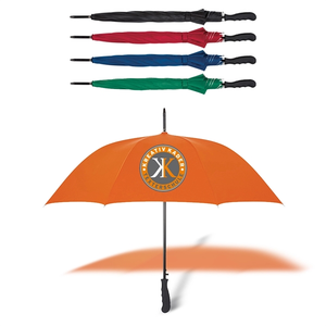 Photo of Silver Lined Arc Umbrella
