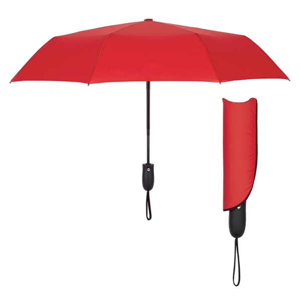 Red color option for Portable Telescopic Folding Umbrella