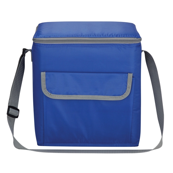 Blue With Gray color option for Classic Cooler Bag